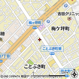 愛知県春日井市ことぶき町212周辺の地図
