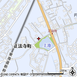 正法寺町会議所周辺の地図