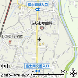 静岡県御殿場市中山731周辺の地図