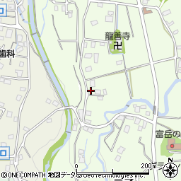 静岡県御殿場市二子442周辺の地図