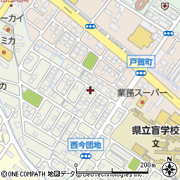 滋賀県彦根市西今町891-10周辺の地図