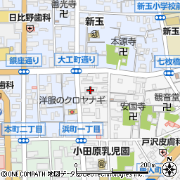 小田原年金事務所周辺の地図