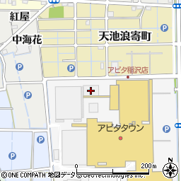 ナチュールビー稲沢店周辺の地図