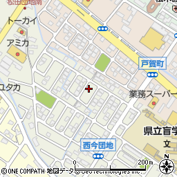 滋賀県彦根市西今町891周辺の地図