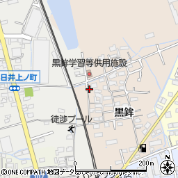 愛知県春日井市黒鉾町黒鉾134周辺の地図