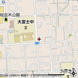 静岡県富士宮市万野原新田4114周辺の地図