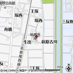 王塚公民館周辺の地図