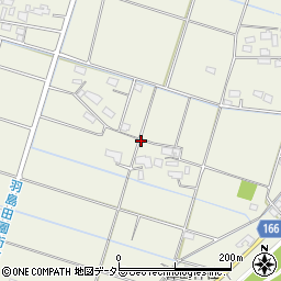 岐阜県羽島市桑原町（午南）周辺の地図