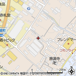 滋賀県彦根市地蔵町205-3周辺の地図
