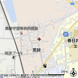 愛知県春日井市黒鉾町黒鉾116周辺の地図