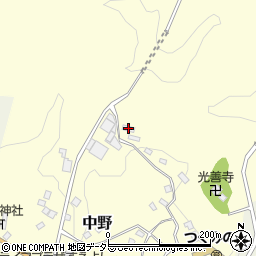 千葉県夷隅郡大多喜町中野328周辺の地図
