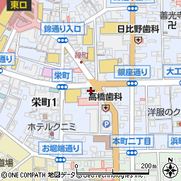 まごころ薬局栄町店周辺の地図