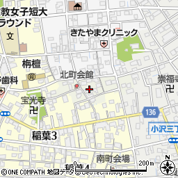 愛知県稲沢市稲沢町（札ノ辻）周辺の地図