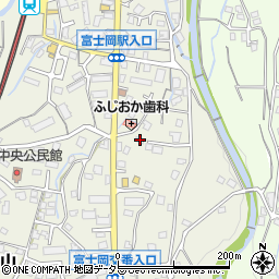 静岡県御殿場市中山734周辺の地図