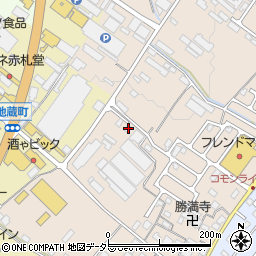 滋賀県彦根市地蔵町205周辺の地図
