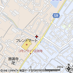 滋賀県彦根市地蔵町12-13周辺の地図