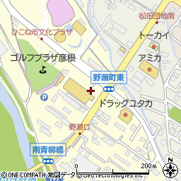 滋賀県彦根市野瀬町168周辺の地図