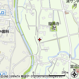 静岡県御殿場市二子383周辺の地図