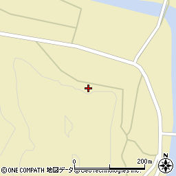 島根県出雲市多伎町口田儀1209-1周辺の地図