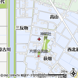 愛知県稲沢市片原一色町吹上周辺の地図