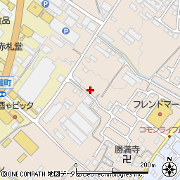 滋賀県彦根市地蔵町203-11周辺の地図