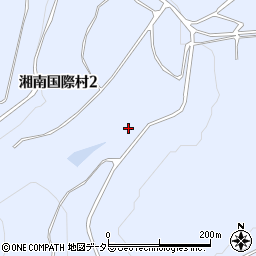 神奈川県横須賀市湘南国際村2丁目周辺の地図