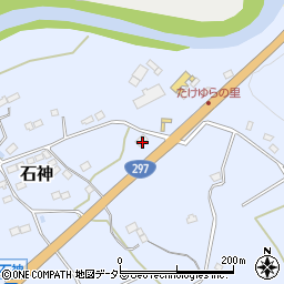 ファミリーマート大多喜石神店周辺の地図