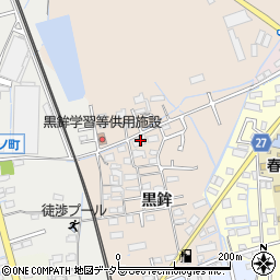 愛知県春日井市黒鉾町黒鉾130周辺の地図