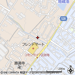 滋賀県彦根市地蔵町12-17周辺の地図