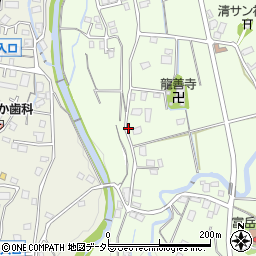 静岡県御殿場市二子384周辺の地図