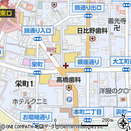 りそな銀行小田原支店 ＡＴＭ周辺の地図