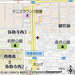 もち吉　北名古屋店周辺の地図