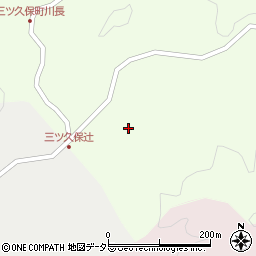 愛知県豊田市三ツ久保町柿ケ入周辺の地図