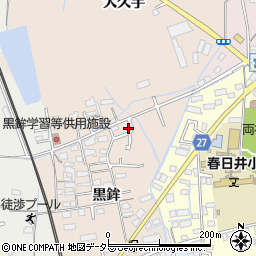 愛知県春日井市黒鉾町黒鉾106周辺の地図