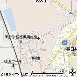 愛知県春日井市黒鉾町黒鉾106-1周辺の地図
