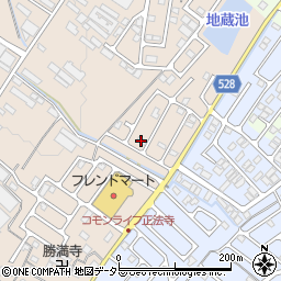 滋賀県彦根市地蔵町12-52周辺の地図
