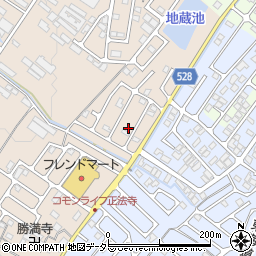 滋賀県彦根市地蔵町12-74周辺の地図