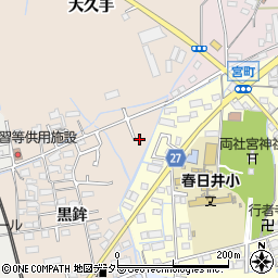 愛知県春日井市黒鉾町黒鉾93周辺の地図
