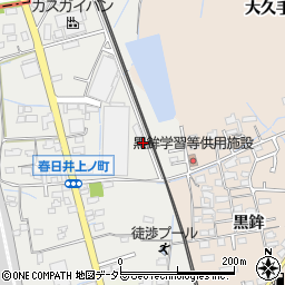 愛知県春日井市春日井上ノ町割畑27-1周辺の地図