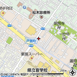 サンミュージックデライト彦根店周辺の地図