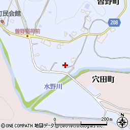 愛知県瀬戸市曽野町242周辺の地図