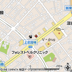 セブンイレブン名古屋上志段味店周辺の地図