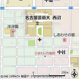 名古屋芸術大学周辺の地図