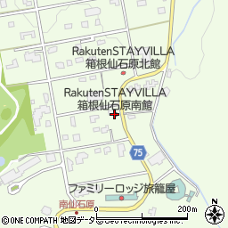 Ｒａｋｕｔｅｎ　ＳＴＡＹ　ＶＩＬＬＡ箱根仙石原南館周辺の地図