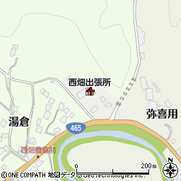 千葉県夷隅郡大多喜町三条439周辺の地図