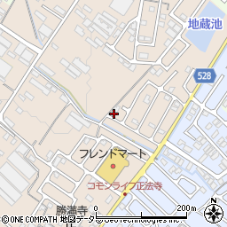 滋賀県彦根市地蔵町12-25周辺の地図