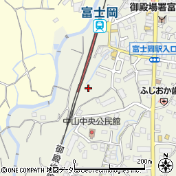 静岡県御殿場市中山568-1周辺の地図