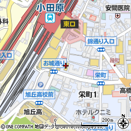 バーミヤン 小田原駅前店周辺の地図