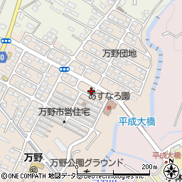 富士宮万野簡易郵便局周辺の地図