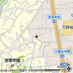 静岡県富士宮市万野原新田4084周辺の地図